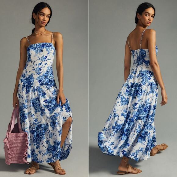 Anthropologie Dresses & Skirts - Maeve Floral Drop-Waist Dress